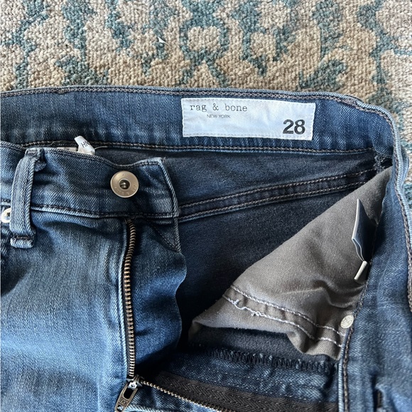 Rag & Bone High Rise Skinny Ankle Jeans 28 - Picture 8 of 10